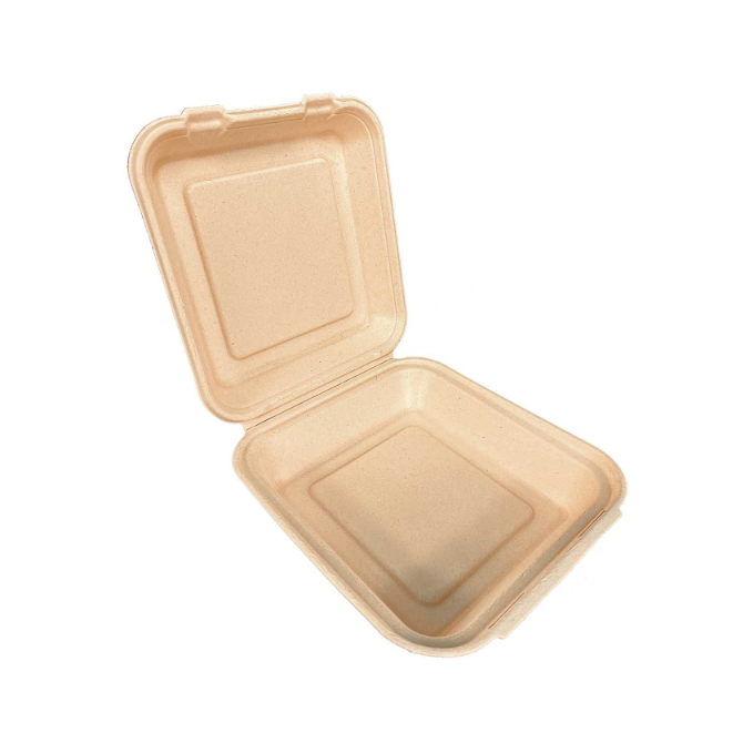 Sugarcane takeaway clamshell